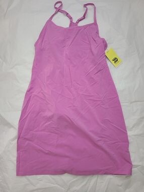 Women's Flex Strappy Exercise Dress All in Motion Purple Size Small